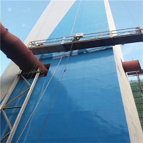 匠心筑高臺，畫筆繪長空——宏順建設混凝土煙囪外壁手工繪畫與腳手架施工紀實